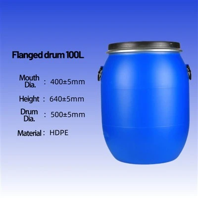 100L flensetrommel